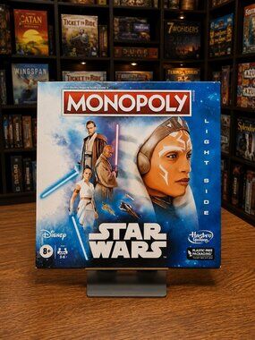 2022 Monopoly Star Wars Light Side Edition Board Game Complete Hasbro